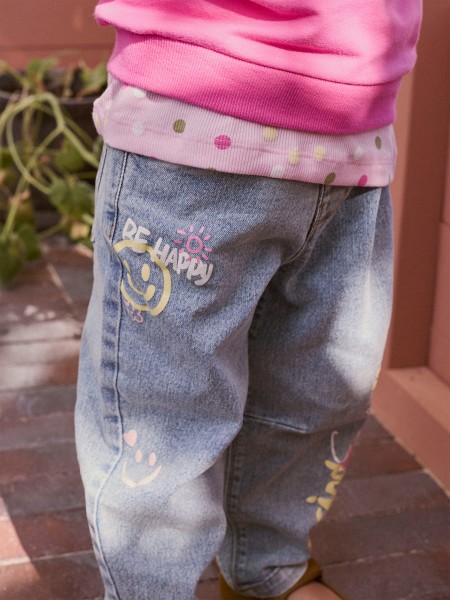 Jeans Name It Menina Nmfrose Balloon Decor Jeans 2734-Ya D