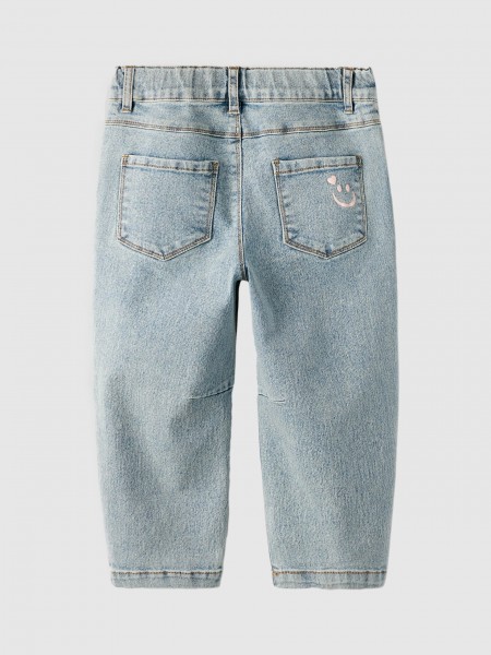 Jeans Name It Menina Nmfrose Balloon Decor Jeans 2734-Ya D