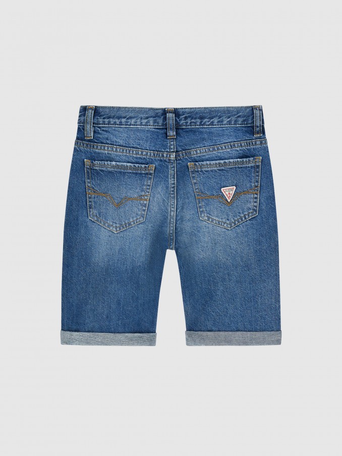 Pantalones Cortos Niño Jeans Guess