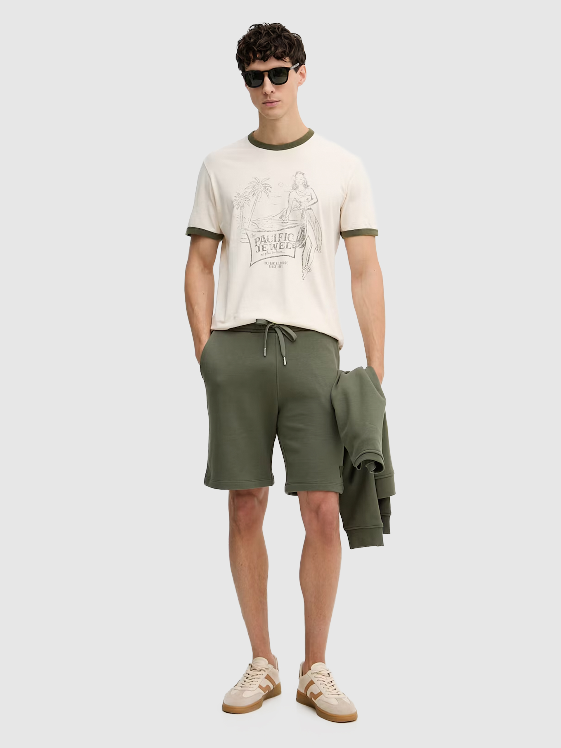 Shorts Man Green Guess
