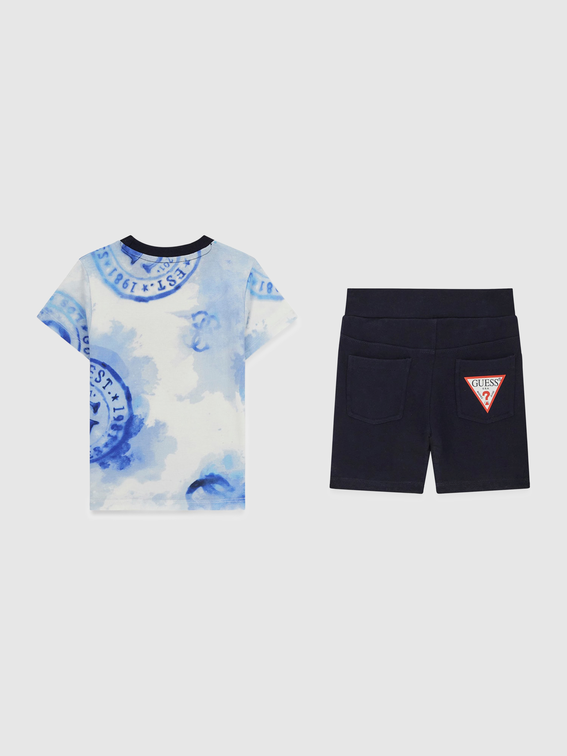 Pijama de 2 Piezas Niño Azul Guess