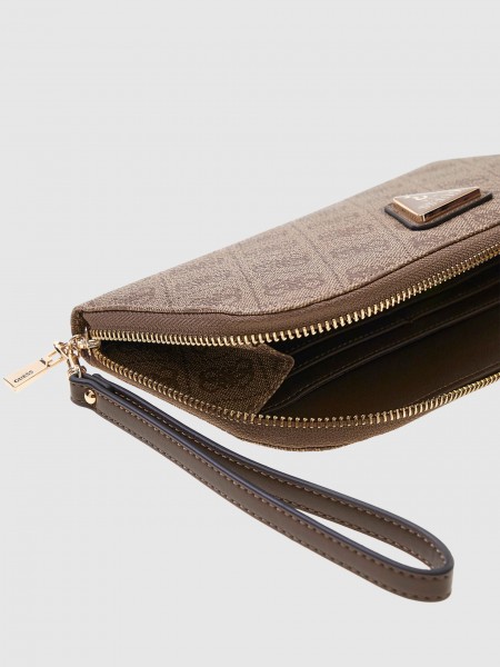 Carteira Guess Mulher Latona Lrg Zip Arnd Orgnzr