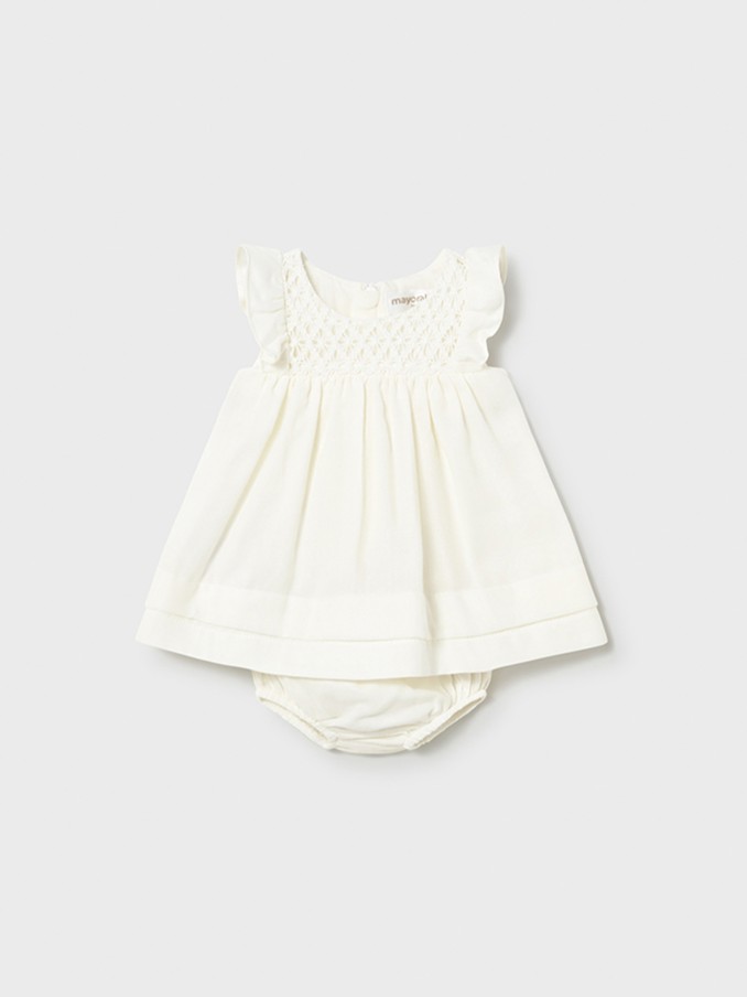 Dress Baby Girl White Mayoral