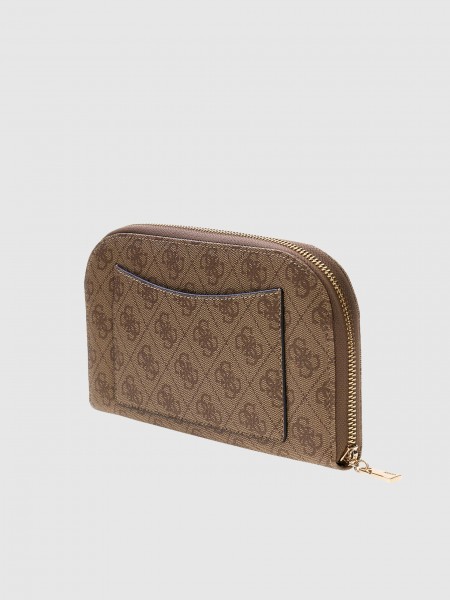 Carteira Guess Mulher Latona Lrg Zip Arnd Orgnzr
