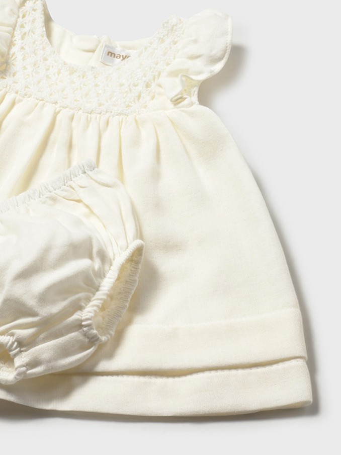 Dress Baby Girl White Mayoral