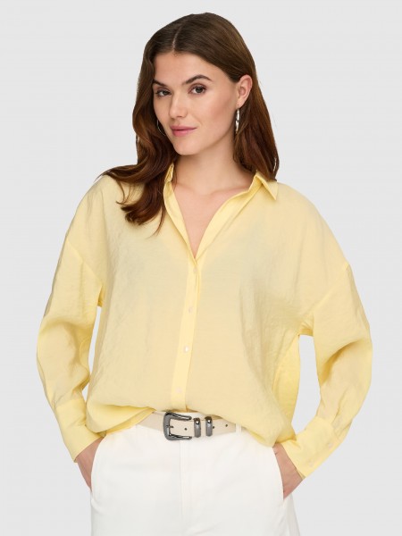 Shirt Woman Yellow Only Shirt Woman Yellow Only