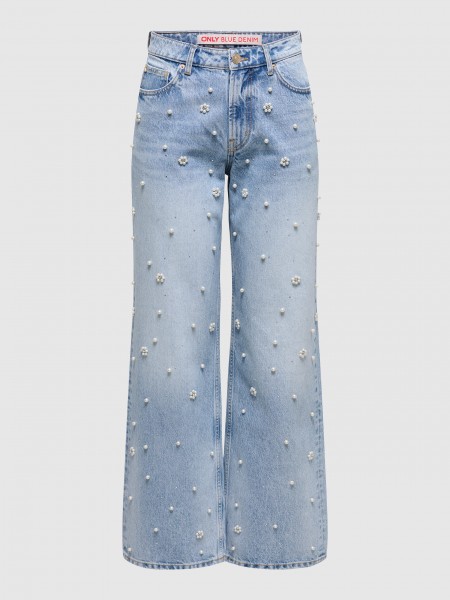 Pantalones Mujer Jeans Ligeros Only