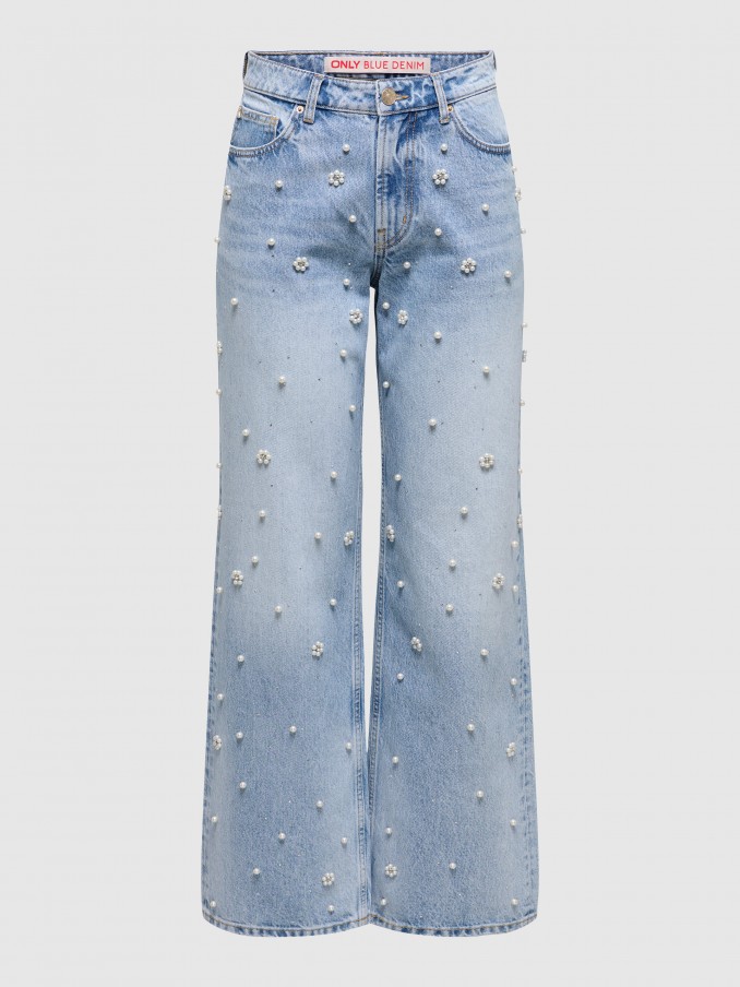 Pantalones Mujer Jeans Ligeros Only