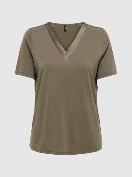 T-Shirt Woman Green Only T-Shirt Woman Green Only