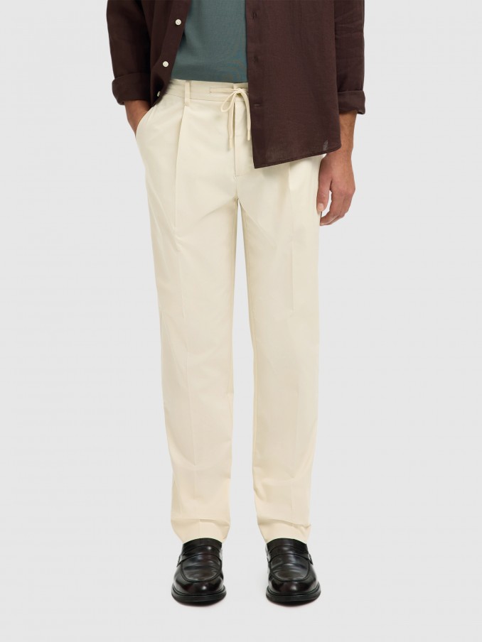 Pants Man Cream Selected