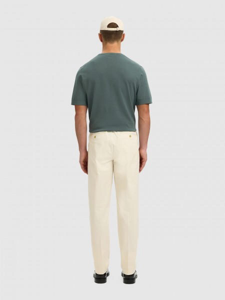Pants Man Cream Selected