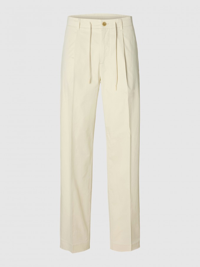 Pants Man Cream Selected
