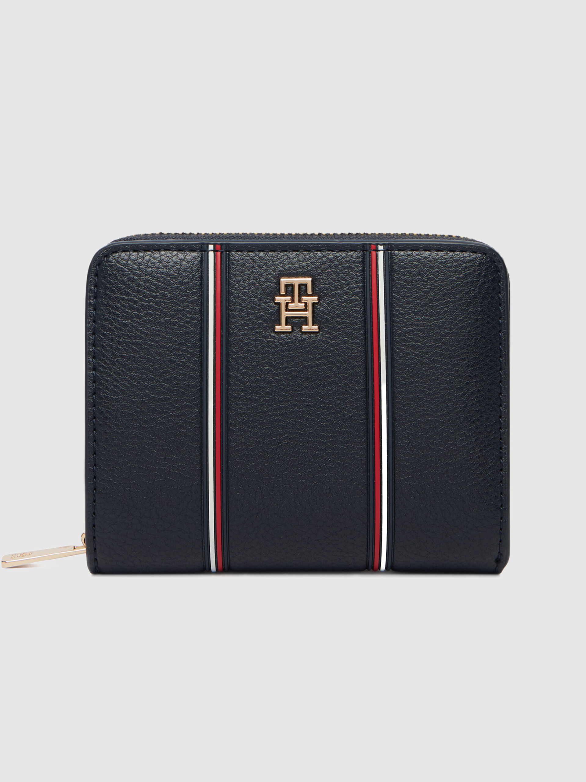 Carteira Tommy Hilfiger Mulher Th Icon Med Za W/flap Corp