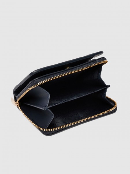 Carteira  Tommy Hilfiger Mulher Th Icon Med Za W/flap Corp