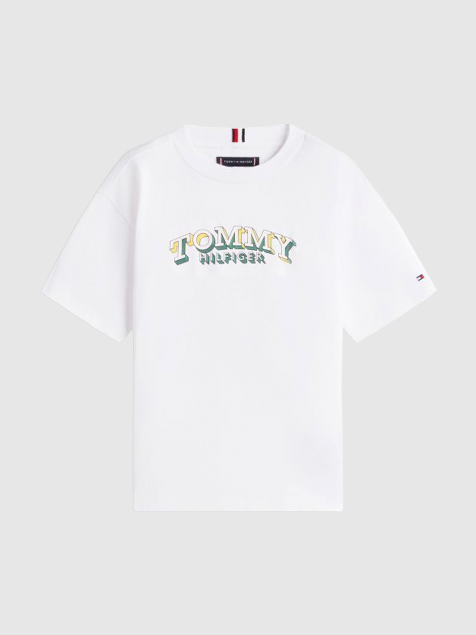 T-Shirt Tommy Hilfiger Menino 3D Graphic T-Shirt