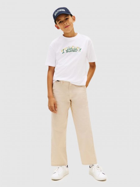 T-Shirt Tommy Hilfiger Menino 3D Graphic T-Shirt