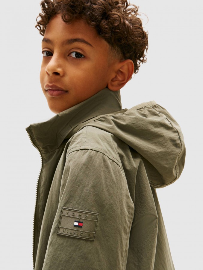 Chaqueta Niño Tropa Verde Tommy Jeans Kids