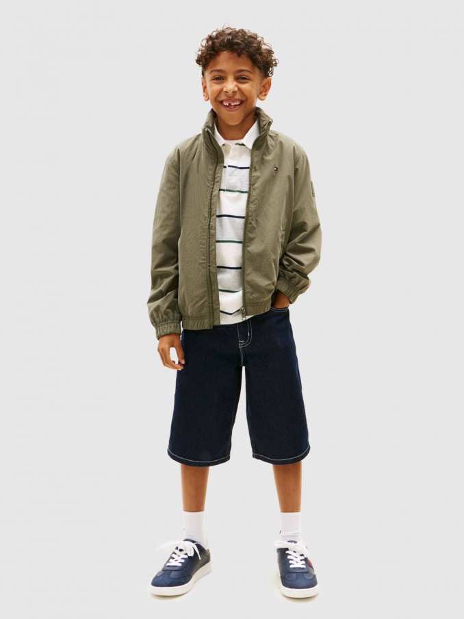 Chaqueta Niño Tropa Verde Tommy Jeans Kids