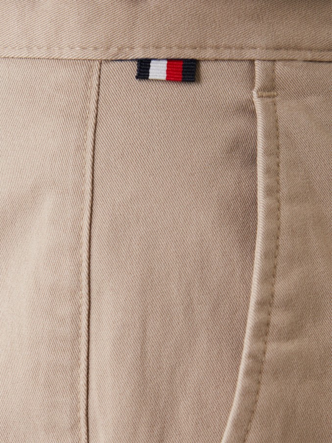 Pantalones Hombre Beige Tommy Hilfiger