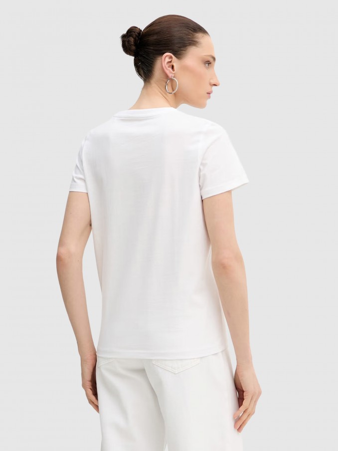 T-Shirt Woman White Guess