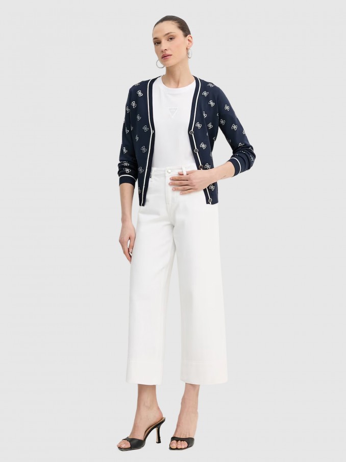 T-Shirt Woman White Guess