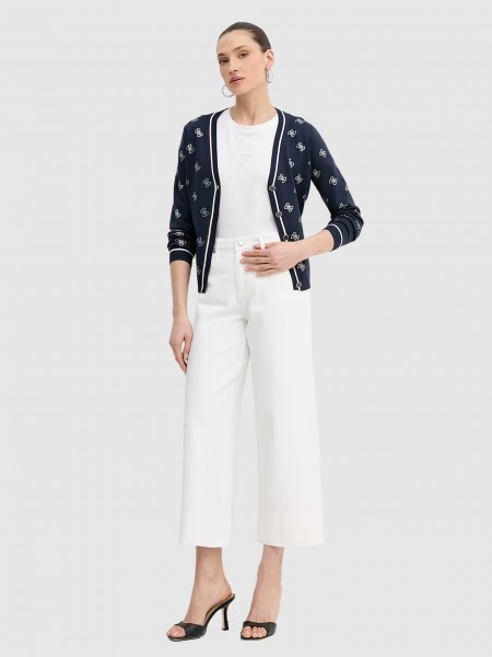 T-Shirt Woman White Guess