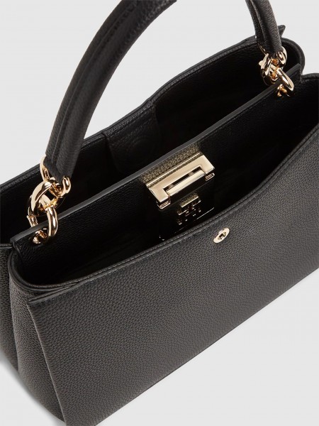 Mala Tommy Hilfiger Mulher Th Her Med Satchel