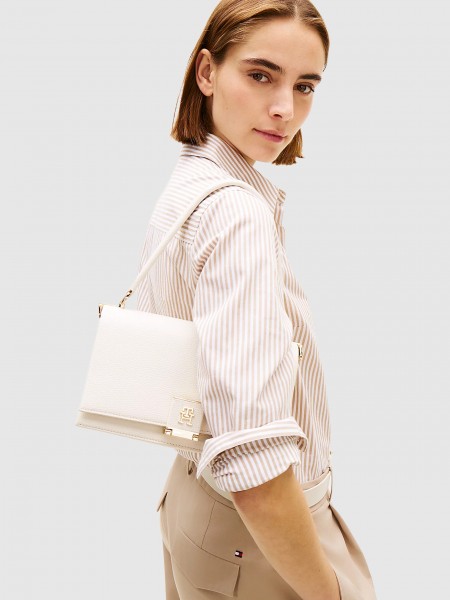 Mulher Th Her Med Crossover Tommy Jeans
