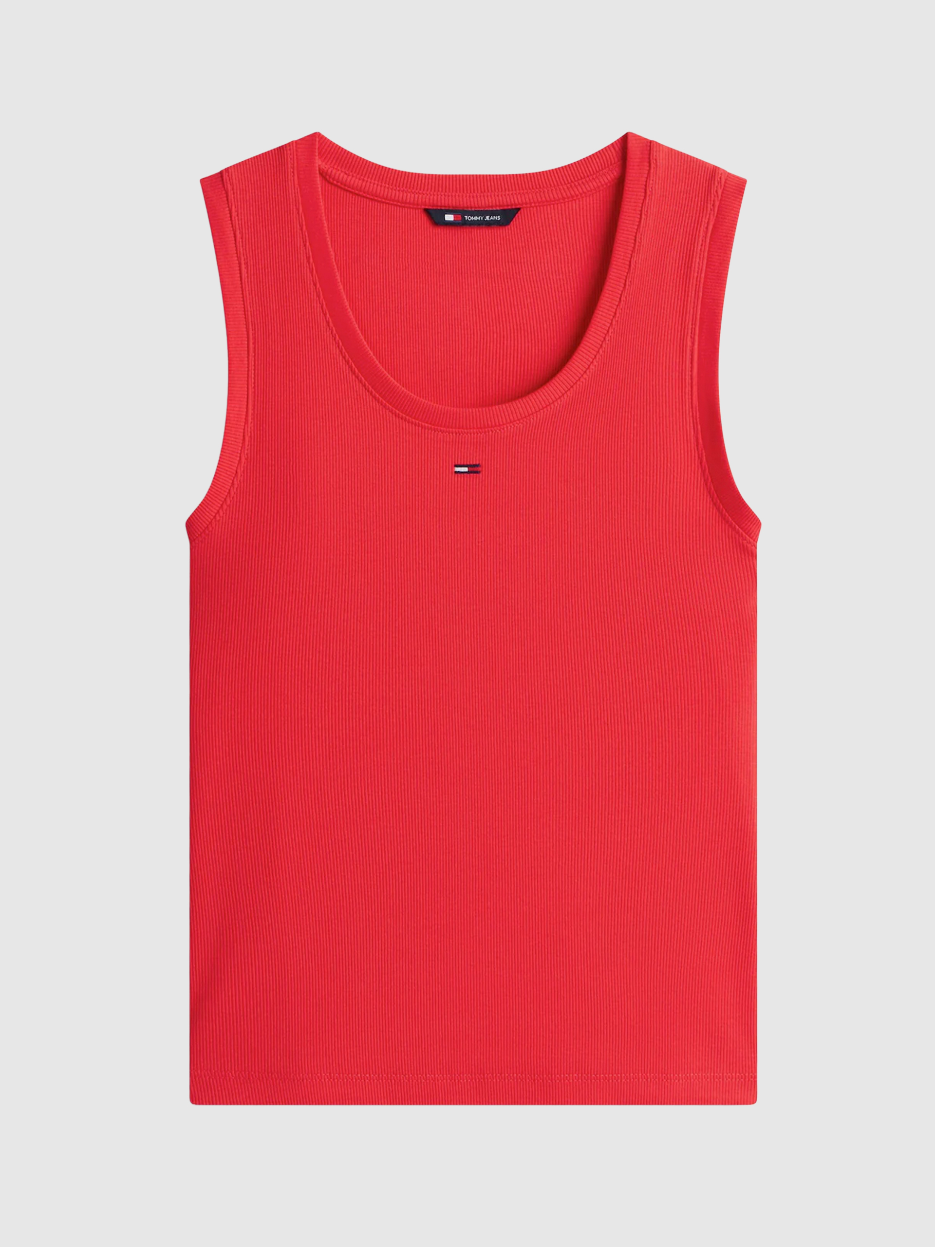 T-Shirt Woman Red Tommy Jeans