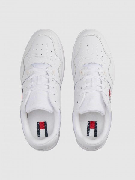 Sapatilha Tommy Jeans Homem Tjm Retro Basket Ess