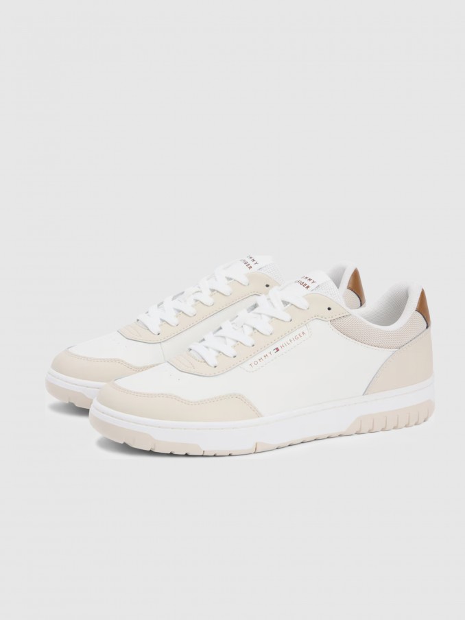 Sneakers Man Beige Tommy Hilfiger Footwear