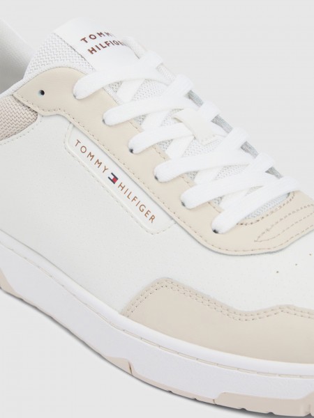 Sneakers Man Beige Tommy Hilfiger Footwear