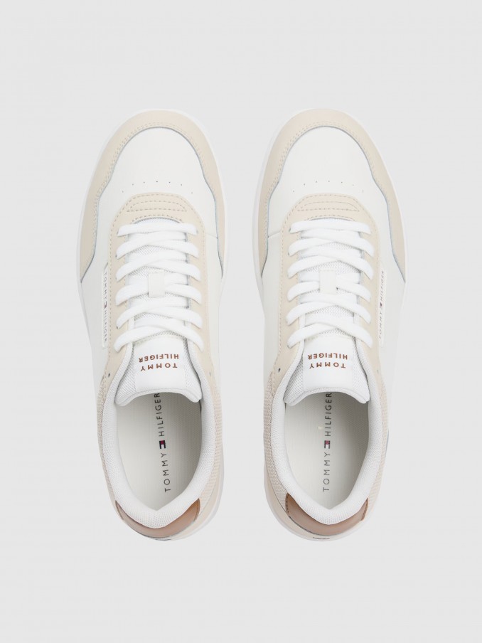 Sneakers Man Beige Tommy Hilfiger Footwear