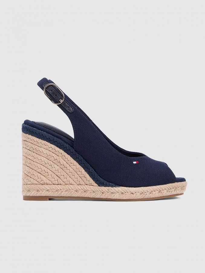Sandalias Mujer Azul Marino Tommy Hilfiger Footwear