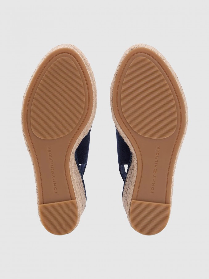Sandalias Mujer Azul Marino Tommy Hilfiger Footwear