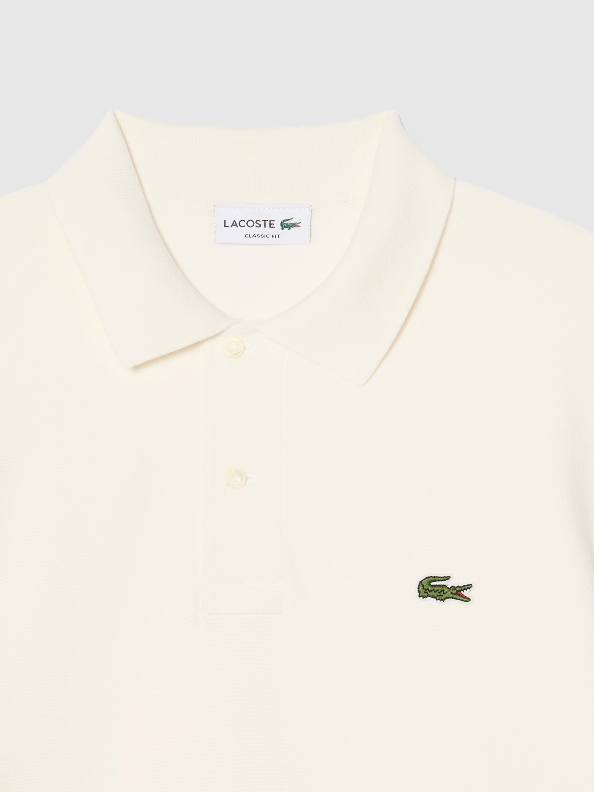 Polo Shirt Man Cream Lacoste