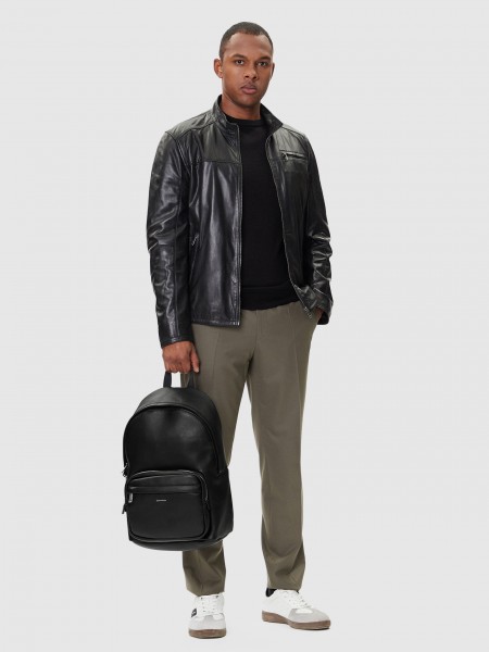 Mochila Calvin Klein Homem Raised Round Backpack