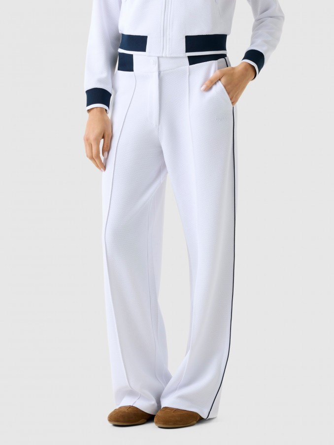 Pantalones Mujer Blanco Guess Underwear