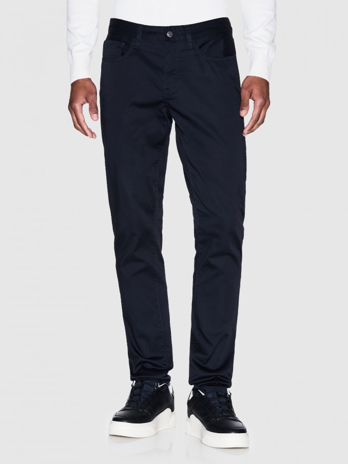 Pants Man Navy Blue Armani Exchange