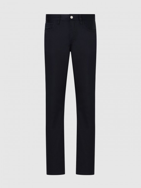 Pants Man Navy Blue Armani Exchange