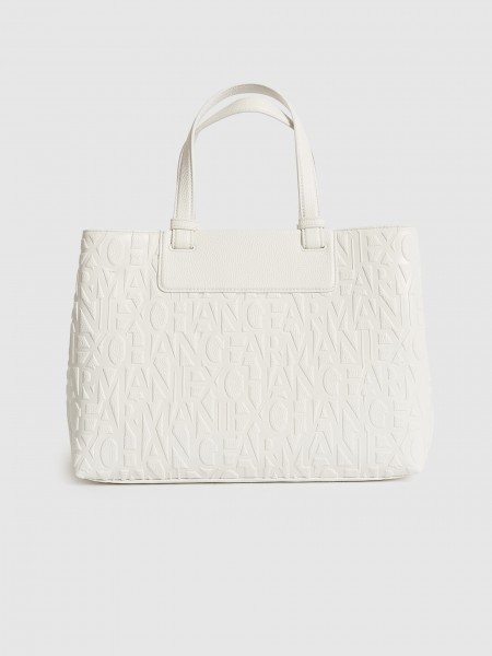 Mala Armani Exchange Mulher Liz Pebble Tote M