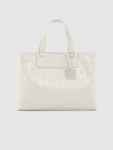Mala Armani Exchange Mulher Liz Pebble Tote M