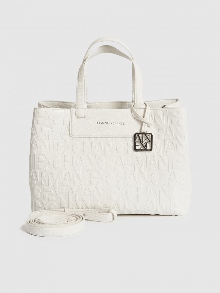 Mala Armani Exchange Mulher Liz Pebble Tote M