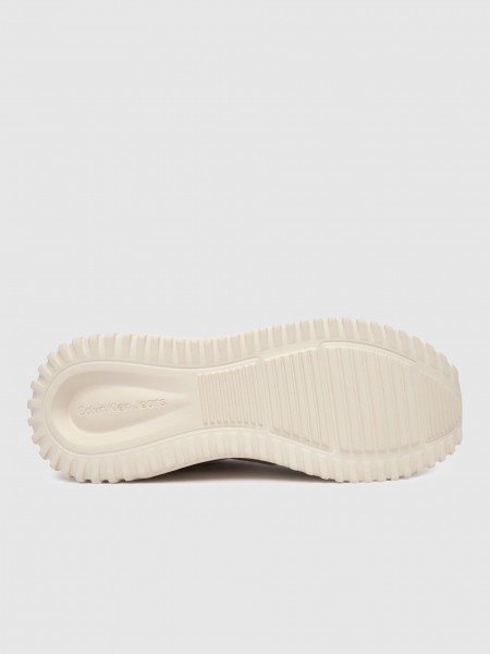 Sapatilha Calvin Klein Mulher Eva Runner Lace Up Mat Mix