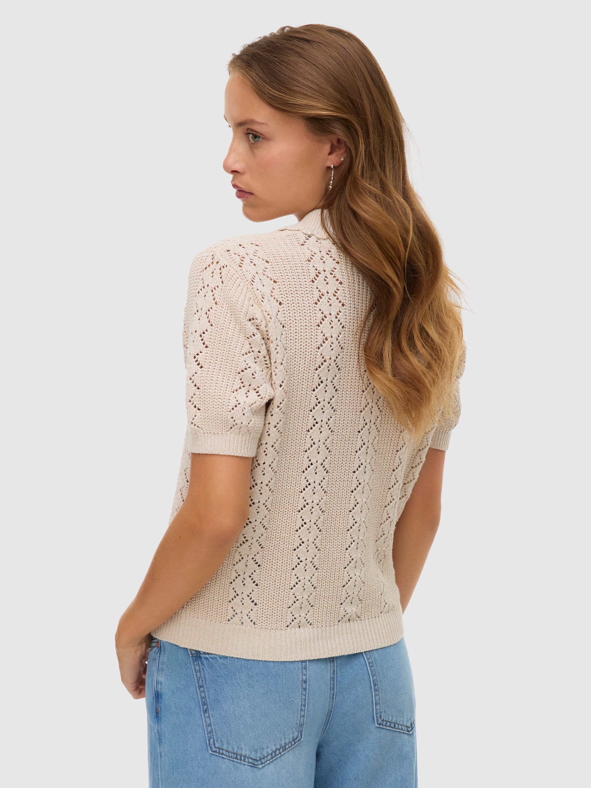 Shirt Woman Beige Vero Moda