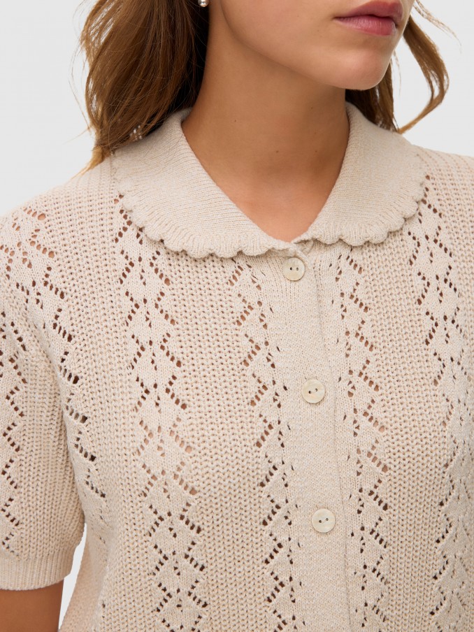 Shirt Woman Beige Vero Moda