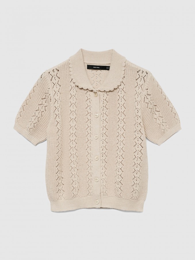 Shirt Woman Beige Vero Moda