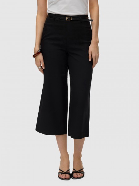 Pantalones Mujer Negro Vero Moda