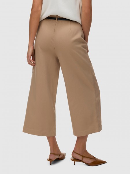 Pantalones Mujer Beige Vero Moda