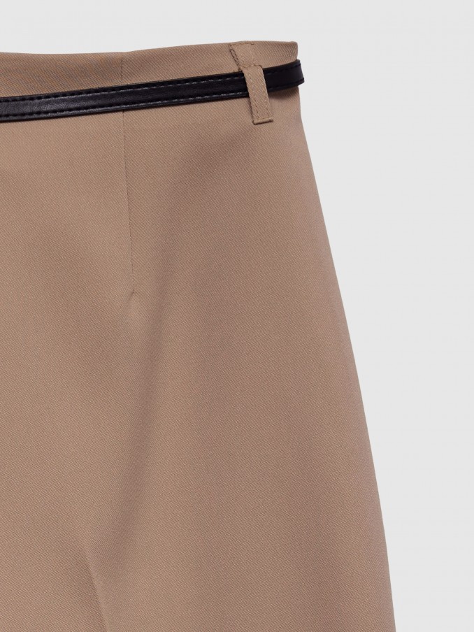 Pantalones Mujer Beige Vero Moda